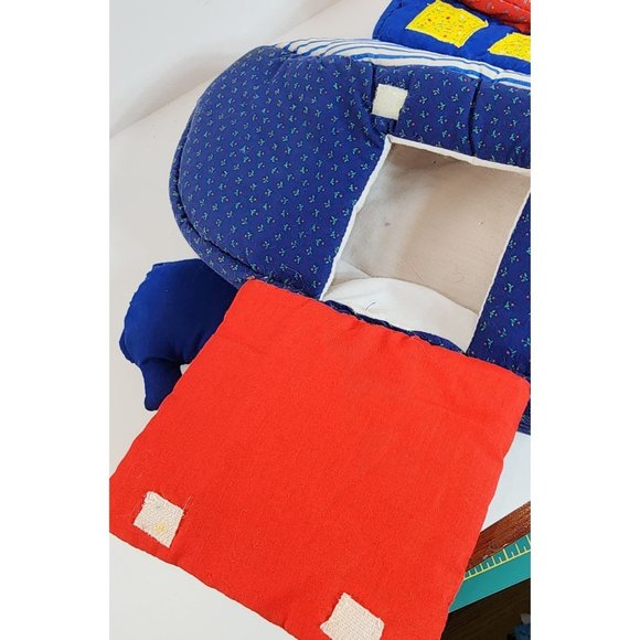 Vintage Kubla Crafts Noah's Ark Plush Playset with 5 Animals Not Complete Cute - Picture 12 of 12